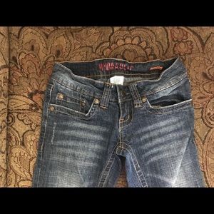 Hydraulic Jeans 👖 Super Low Metro sz 1/2